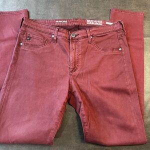 Anthropologie “The Abbey Ankle” skinny mid-rise pants Size 29